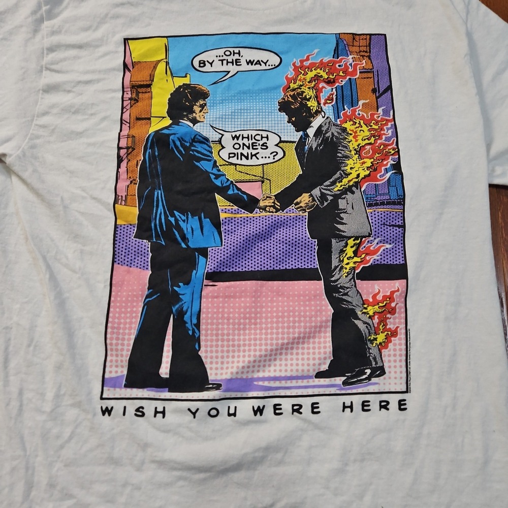 Lot Of 3 Liquid Blue Pink Floyd T Shirts Mens Size Large Band Tees Collection - Picture 3 of 10